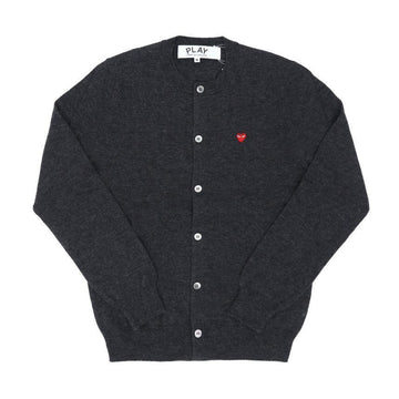 COMME DES GARCONS Cardigan AX-N079-051 2 Rot Mini Wappen Cardigan 161826085 [P]