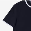 THOM BROWNE Streifen-Kontrast-Ringer Herren T-Shirt 150277233 [P]