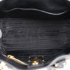 PRADA Vitello Phönix Leder Tote und Schultertasche Schwarz 160674602 [P]