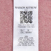 MAISON KITSUNE Damen Strickjacke mit Rundhalsausschnitt aus 100 % Wolle in rosa, PW00506KT1006 P623 161841924 [P]