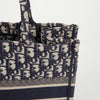 Dior Ladies Oblique Medium Book Tote Bag Blue 160488071 [P]