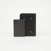 Maison Margiela Leather Stitch Flap Card Wallet Black 160614849 [P]