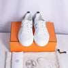 HERMES Deep Knit Sneakers Weiß/Schwarz 161842070 [P]
