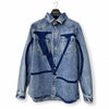 Valentino V Logo Signature Denim Jacket Size 50 (105) 161842116 [P]