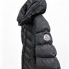 Moncler Flame Long Down Jacket Black Size 2 161842999 [P]