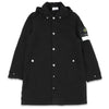 STONE ISLAND Herren Wappen-Patch Compact Touch Langjacke (Schwarz) K2S15 7100004 S0042 V0029 144695130 [P]