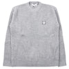 Maison Kitsune Men's Fox Head Cotton Ribbed Knit 156158159 [P]