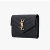 SAINT LAURENT Kassandras Monogram Matelassé Multi-Fold Kartenetui 161815380 [P]
