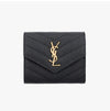 SAINT LAURENT Kassandras Monogram Matelassé Multi-Fold Kartenetui 161815380 [P]