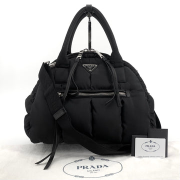 PRADA Rinalon Bomber Bowling Bag BL0881 161887318 [P]