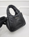 PRADA Mini-Tasche aus weichem gestepptem Nappaleder 1BA359 161887473 [P]
