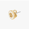 Tory Burch Kira Circle Logo Enamel Stud Earrings 153743974 [P]