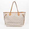 Louis Vuitton Neverfull MM White Tote Bag 160960356 [P]