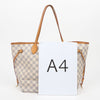 Louis Vuitton Neverfull MM White Tote Bag 160960356 [P]