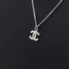 CHANEL Cubic Logo Pendant Necklace 27795519 162029533 [P]