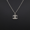 CHANEL Cubic Logo Pendant Necklace 27795519 162029533 [P]
