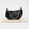 LOUIS VUITTON Über die Mond Schultertasche Schwarz 160407328 [P]