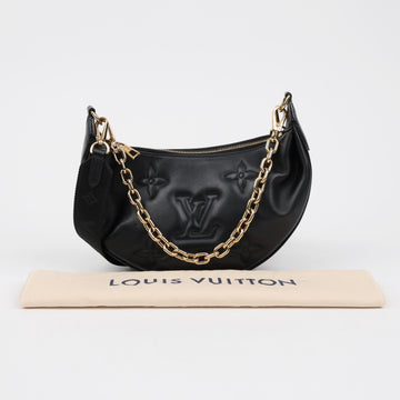 LOUIS VUITTON Über die Mond Schultertasche Schwarz 160407328 [P]
