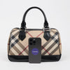 Burberry Check Boston Tote Bag 160785832 [P]