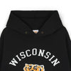 WILD DONKEY Unisex Wisconsin Hoodie Black 157343753 [P]