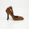 GUCCI Wildlederabsatzschuhe in Braun 160961403 [P]