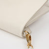 Prada Mini Saffiano Leather Clutch Shoulder Bag White Monochrome 161770188 [P]