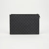 Gucci Interlocking G Detail Pouch Black 161511094 [P]