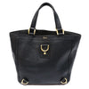 Gucci Black Leather D-Ring Tote Bag 130739 161889408 [P]