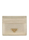 PRADA サフィアーノ トライアングル カード ケース 156730413 [P]
