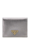 PRADA サフィアーノ三角ロゴ二つ折り財布 156730427 [P]