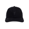 AMI Heart Logo Baseball Cap Black 26FW 161915792 [P]