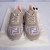 FENDI FF Logo Schnürsenkel Sneakers Rosa 161958225 [P]