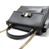 SALVATORE FERRAGAMO Bara Carry Top Handle Chain Schultertasche L362104 161982822 [P]