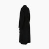 MAXMARA Belted schwarzer Mantel aus Virginwolle 160108297 [P]