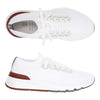 Brunello Cucinelli Calfskin Leather Runner Sneakers 153150606 [P]