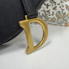 Dior Medium Saddle Bag Calfskin Black 162091935 [P]