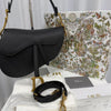 Dior Medium Saddle Bag Calfskin Black 162091935 [P]