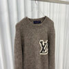 Louis Vuitton Intarsia Gray Knit 162091948 [P]