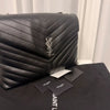 SAINT LAURENT Lulu Bag Schultertasche Schwarz Groß 162091988 [P]