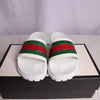 Gucci Web Rubber Slide Sandals White 162092151 [P]