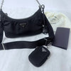Prada Reedition 2005 Re-Nylon Shoulder Bag Black 162092287 [P]