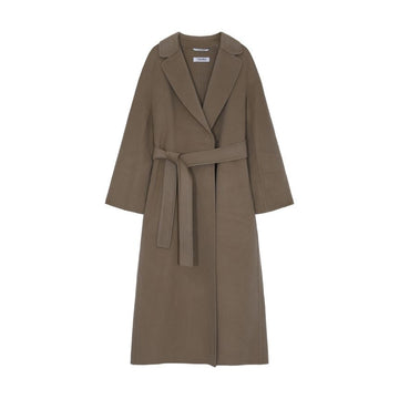 MaxMara Belted Wool Coat for Women 162099484 [P]