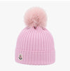 Moncler Pom Pom Beanie with Logo Patch 162099625 [P]