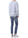 APC Velour Logo Patch Crew Neck Sweatshirt 124511223 [P]