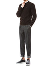 LARDINI バイカラーソフトニット 124511270 [P]
