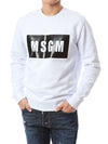 MSGM Embossed Square Logo Patch Sweatshirt 124511335 [P]