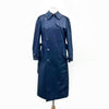 BURBERRY ネイビーノバチェックトレンチコート4VBUO40739 122696614 [P]