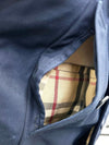 BURBERRY ネイビーノバチェックトレンチコート4VBUO40739 122696614 [P]