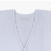 ISSEY MIYAKE ベーシックプリーツVネックメンズカーディガン 156331178 [P]