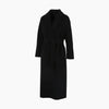 MAXMARA wollmantel mit gürtel schwarz 160108308 [P]